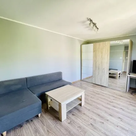 Rent this 1 bed apartment on Floriana Stablewskiego 17 in 60-213 Poznan, Poland