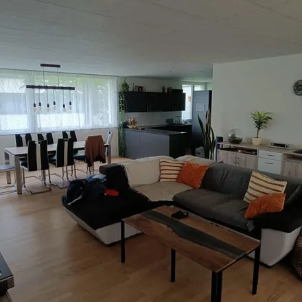 Rent this 5 bed apartment on Blümlisalpstrasse 46 in 3627 Heimberg, Switzerland