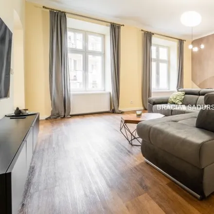 Rent this 3 bed apartment on Trynitarska 16 in 31-061 Krakow, Poland