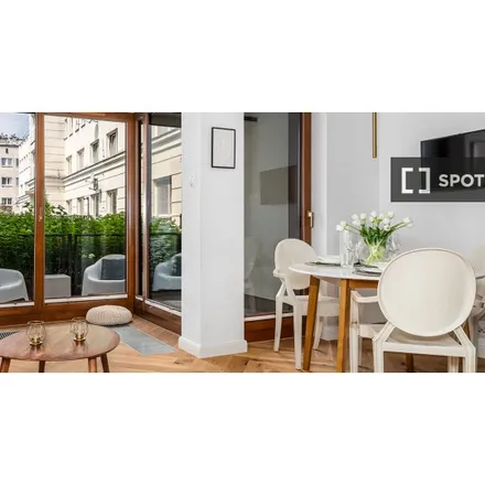 Rent this studio apartment on Szwoleżerów 5 in 00-464 Warsaw, Poland