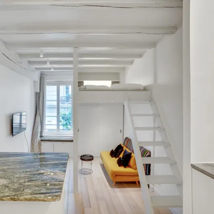 Rent this studio apartment on 6 Rue des Anglais in 75005 Paris, France