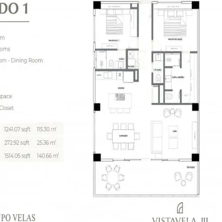 Buy this 2 bed apartment on unnamed road in El Tezal, 23452 El Tezal