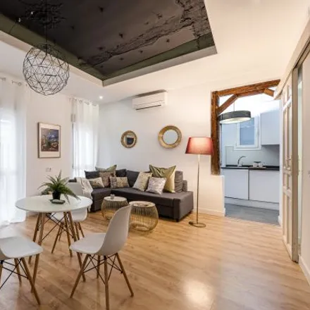 Rent this 3 bed apartment on Calle Cervantes in 8, 28014 Madrid