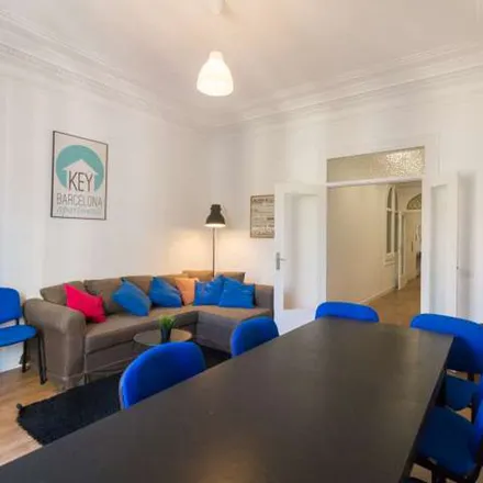 Rent this 8 bed apartment on Centro Médico Psicológico Calvet in Travessera de Gràcia, 48