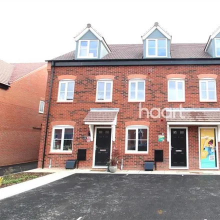 Rent this 3 bed townhouse on Hornby Drive in Thulston, DE24 5DS