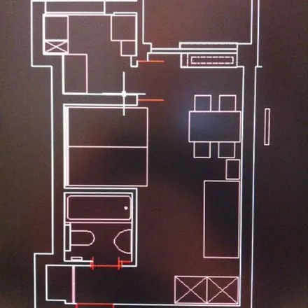 Rent this 1 bed apartment on Brückenstraße 25 in 40221 Dusseldorf, Germany