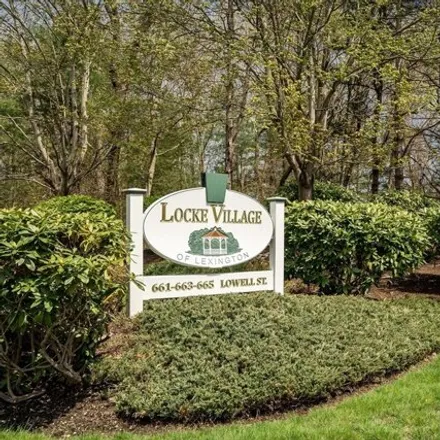 Buy this 2 bed condo on 98 Abbott Park in Lexington, MA 01803