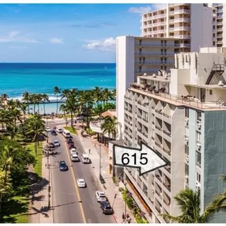 Buy this studio condo on Waikiki Grand Hotel in 134 Kapahulu Avenue, Honolulu