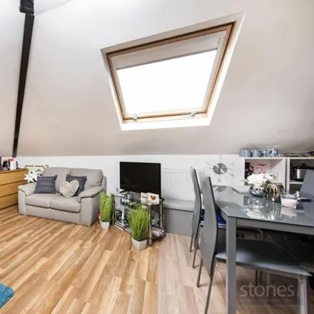 Rent this studio apartment on Thorne House in Brent Street, London