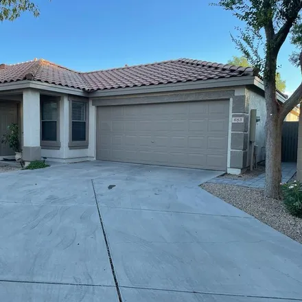 Rent this 3 bed house on 683 East Flintlock Place in Chandler, AZ 85286