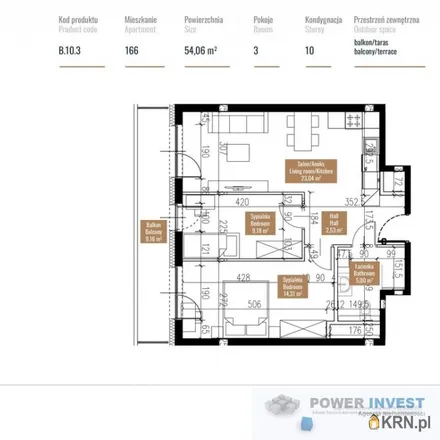 Image 2 - rondo Generała Jerzego Ziętka, 41-101 Katowice, Poland - Apartment for sale