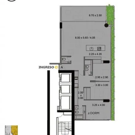 Buy this 3 bed apartment on Avenida Bernardino Rivadavia 2517 in Alberto Olmedo, Rosario