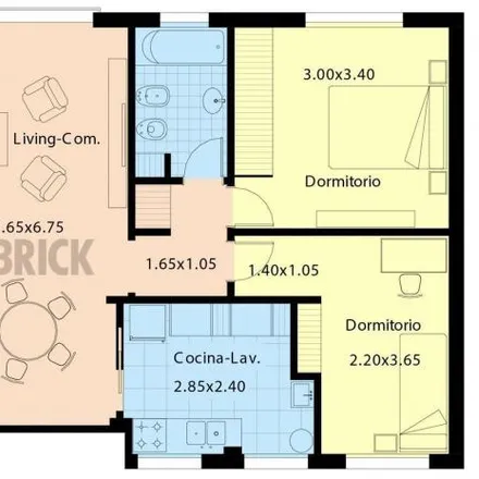Buy this 2 bed apartment on Avenida Boyacá 40 in Flores, C1406 GLH Buenos Aires