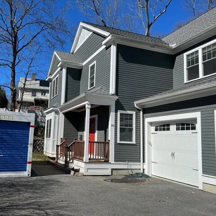 Rent this 4 bed townhouse on 93;95 Athelstane Road in Newton, MA 02459