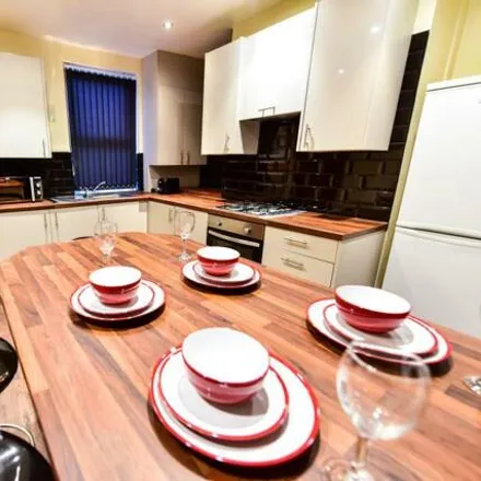 Rent this 4 bed townhouse on Back Mayville Terrace in Leeds, LS6 1NB