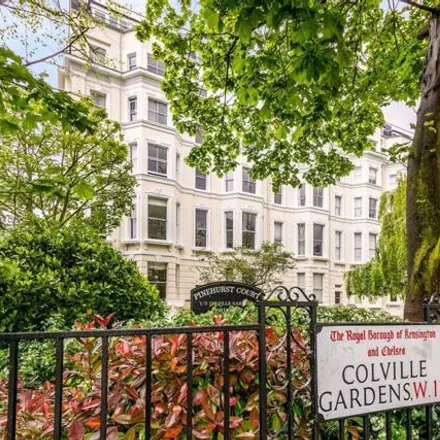 Buy this studio apartment on 3-5 Colville Square in London, W11 2BB