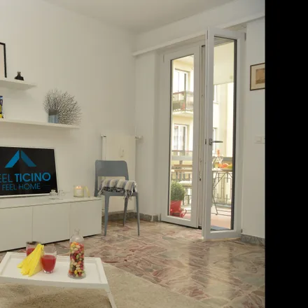 Rent this 1 bed apartment on Via General Guisan 14 in 6900 Circolo di Carona, Switzerland