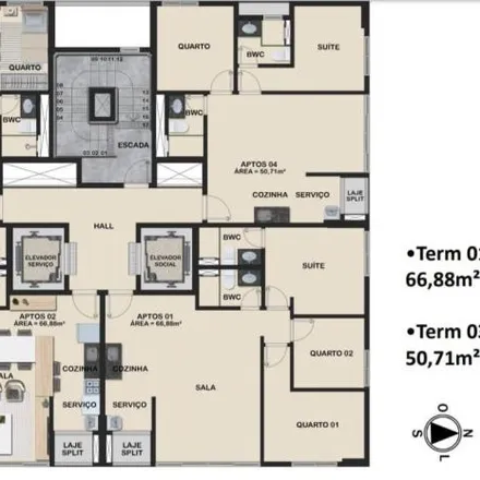 Buy this 4 bed apartment on Manoel Joaquim Meirelles in Rua São Vicente 295, Tamarineira