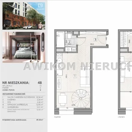 Buy this 2 bed apartment on Adama Mickiewicza 24 in 96-300 Żyrardów, Poland