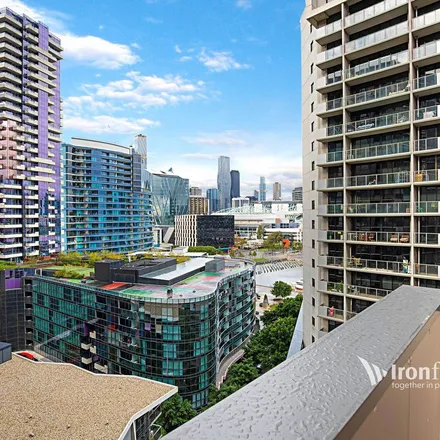 Rent this 1 bed apartment on Escala in 3 Aquitania Way, Docklands VIC 3008