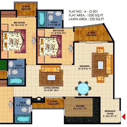 Buy this 3 bed apartment on  in Ghaziabad, Uttar Pradesh