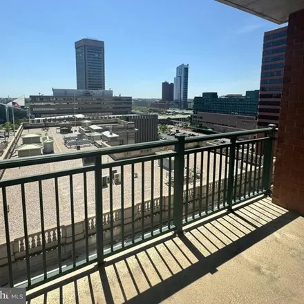 Rent this 2 bed condo on Water Street Garage in Custom House Avenue, Baltimore