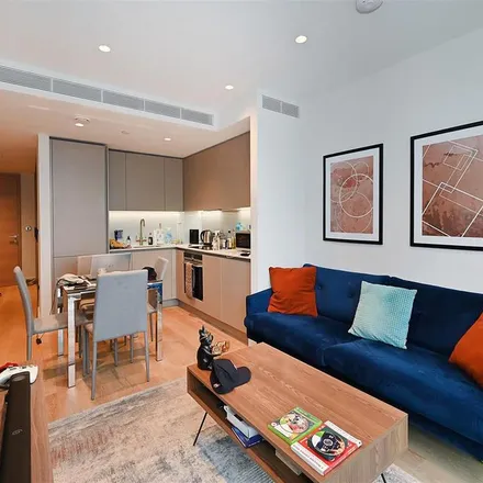 Rent this 1 bed apartment on 3 Canalside Walk in North Wharf Road, London