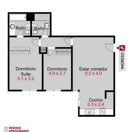 Rent this 2 bed apartment on Bartolomé Mitre 272 in Rosario Centro, Rosario