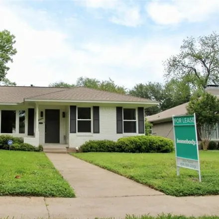 Rent this 2 bed house on 6341 Monticello Avenue in Dallas, TX 75214