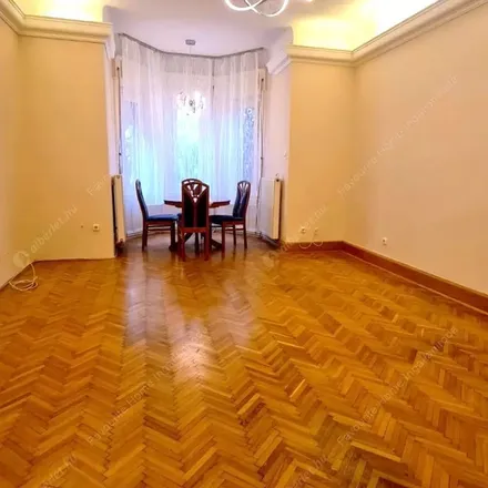 Rent this 1 bed apartment on Harangos játszótér in Budapest, Károli Gáspár tér