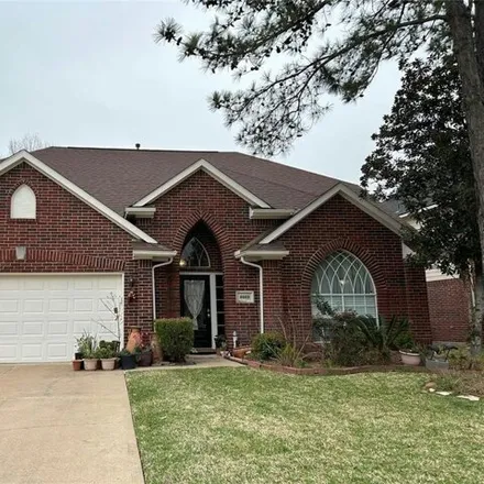 Rent this 4 bed house on 8943 Aber Trail Court in Harris County, TX 77095