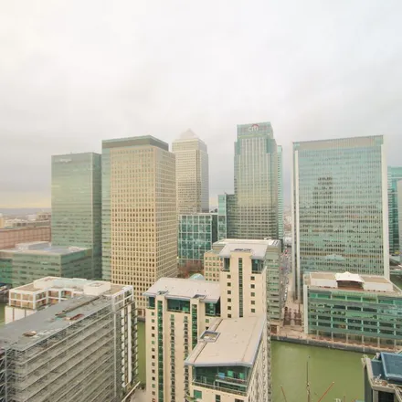 Rent this 3 bed apartment on Pan Peninsula in Marsh Wall, Canary Wharf