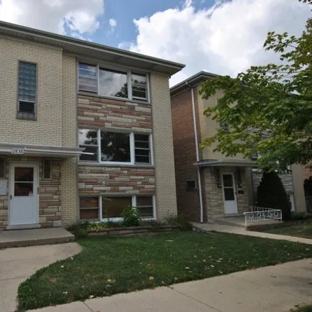 Rent this 3 bed apartment on 2876 North 73rd Avenue in Elmwood Park, IL 60707