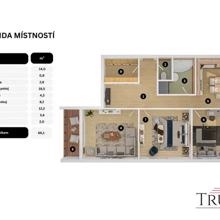 Image 4 - Na Výsluní, 272 11 Neratovice, Czechia - Apartment for rent