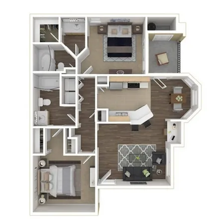 Image 5 - 4908 East Roosevelt Street, Phoenix, AZ 85008, USA - Apartment for rent