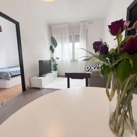 Rent this 1 bed apartment on Bar Verín in Carrer del Treball, 08001 Barcelona