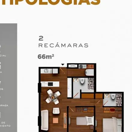 Buy this 2 bed apartment on Hotel Regina in Avenida Alfonso Reyes, 64290 Monterrey