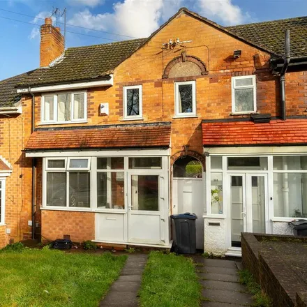 Rent this 3 bed townhouse on 101 Weoley Avenue in Selly Oak, B29 6PP