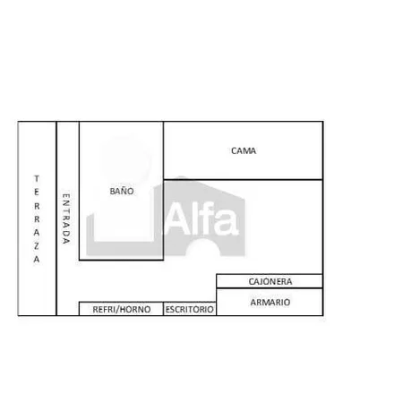 Rent this 1 bed apartment on Avenida Fuente de Diana 53 in 53950 Naucalpan de Juárez, MEX