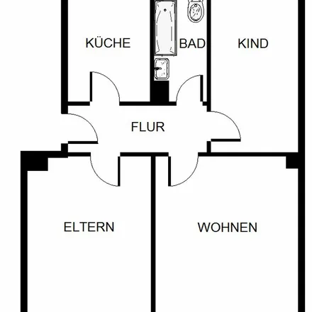 Rent this 3 bed apartment on Blomberger Weg 14 in 45896 Gelsenkirchen, Germany