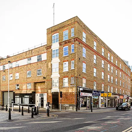 Rent this 1 bed apartment on African Queen Fabrics Ltd in 32 Wentworth Street, Spitalfields