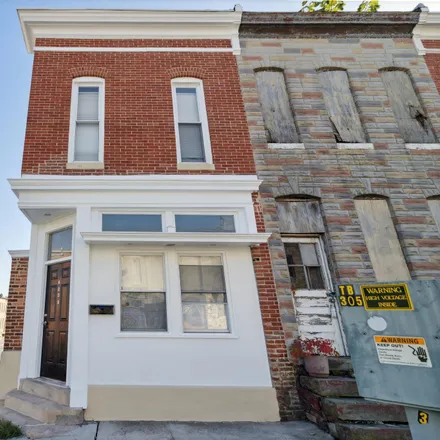 Buy this 3 bed townhouse on 2443 East Biddle Street in Baltimore, MD 21213