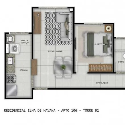 Buy this 2 bed apartment on Rua Projetada I in Cohama, São Luís - MA