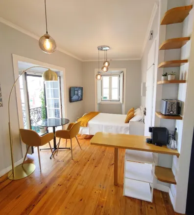 Rent this studio apartment on Beco do Mexias in 1100-349 Lisbon, Portugal