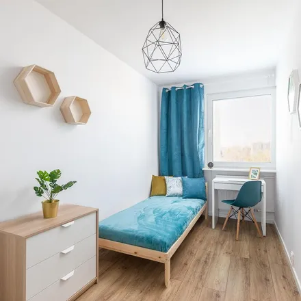 Rent this 4 bed apartment on Związku Walki Młodych 12A in 02-786 Warsaw, Poland