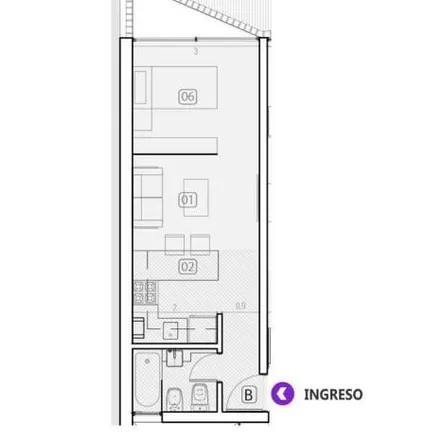 Buy this studio apartment on Bartolomé Mitre 563 in Martin, Rosario
