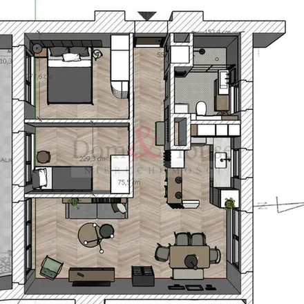 Rent this 3 bed apartment on Parking podziemny Plac Unii - wjazd od Obrońców Wybrzeża in Obrońców Wybrzeża 6, 81-397 Gdynia