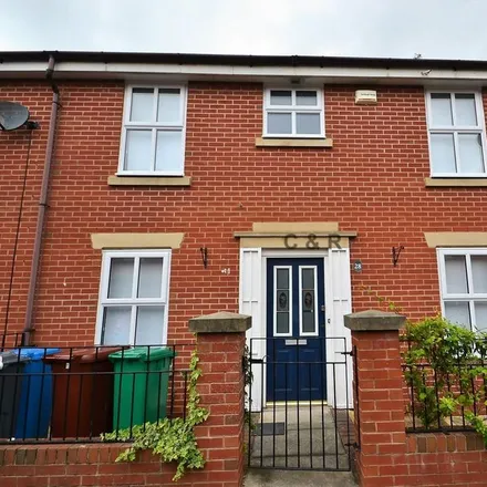 Rent this 3 bed townhouse on 28 Blanchard Street in Manchester, M15 5PN