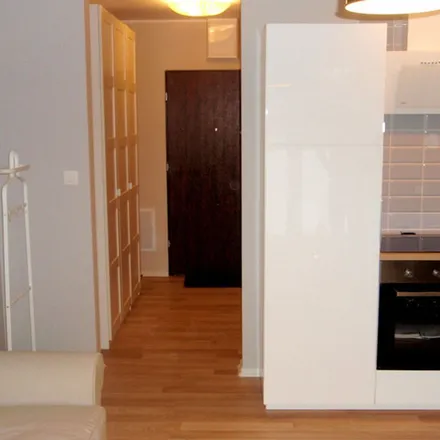 Rent this 1 bed apartment on Pograniczna 26 in 92-220 Łódź, Poland