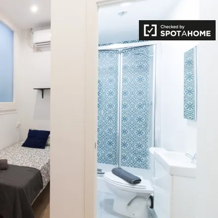 Rent this 7 bed room on Carrer de Gaiarre in 08001 Barcelona, Spain